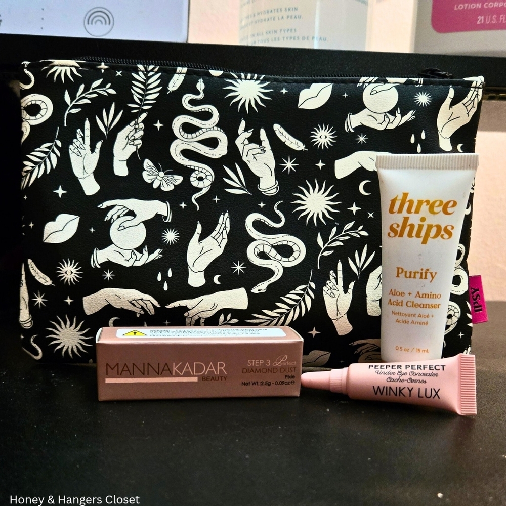 Celestial-Themed Cosmetic Ipsy Glam Bag